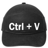 Ctrl + V 7-Panel Snapback Hat