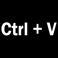 Ctrl + V 7-Panel Snapback Hat