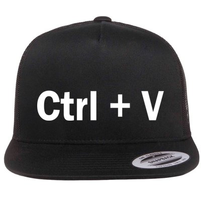 Ctrl + V Flatbill Hat