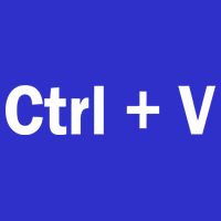 Ctrl + V Womens Tank Top