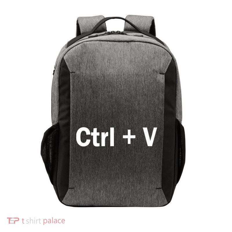 Ctrl + V Vector Backpack
