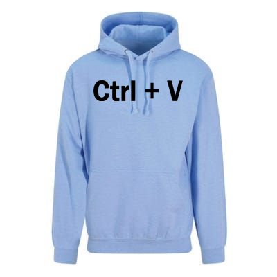 Ctrl + V Unisex Surf Hoodie