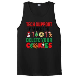 Christmas Tech Support Here To Delete Your Cookies Xmas Cool PosiCharge Competitor Tank