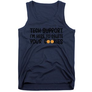 Christmas Tech Support I’M Here To Delete Your Cookies Xmas Tank Top