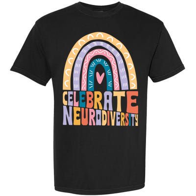 Celebrate The Spectrum Celebrate Neurodiversity Autism Gift Garment-Dyed Heavyweight T-Shirt