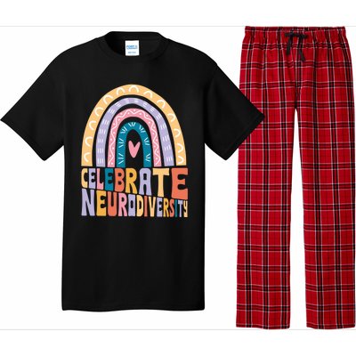 Celebrate The Spectrum Celebrate Neurodiversity Autism Gift Pajama Set