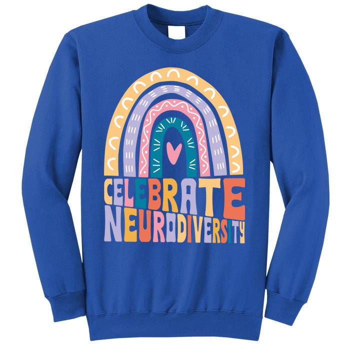 Celebrate The Spectrum Celebrate Neurodiversity Autism Gift Sweatshirt