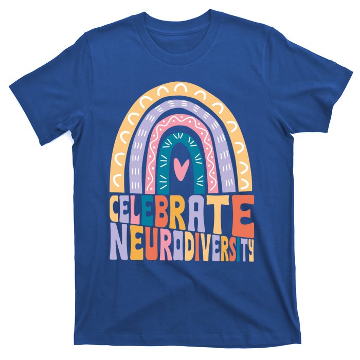 Celebrate The Spectrum Celebrate Neurodiversity Autism Gift T-Shirt