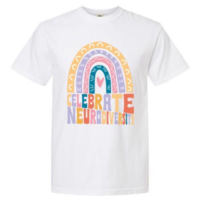 Celebrate The Spectrum Celebrate Neurodiversity Autism Gift Garment-Dyed Heavyweight T-Shirt