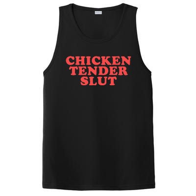 Chicken Tender Slut Funny Food Foodie PosiCharge Competitor Tank