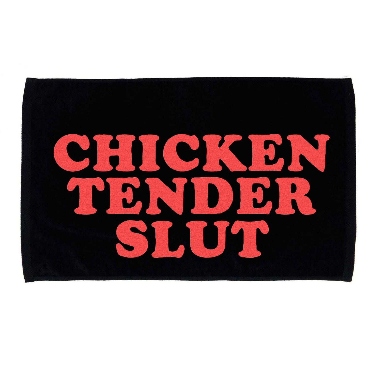 Chicken Tender Slut Funny Food Foodie Microfiber Hand Towel