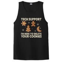 Christmas Tech Support Here To Delete Cookie Xmas PosiCharge Competitor Tank