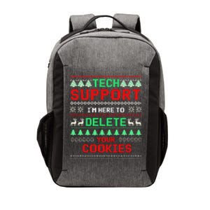 Christmas Tech Support Here To Delete Cookies Xmas(1) Vector Backpack