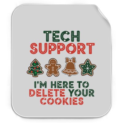 Christmas Tech Support Here To Delete Cookies Xmas Permanent Decal Sticker