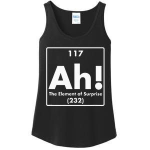 Chemist Teacher scientific Ah! The Element of Surprise Ladies Essential Tank