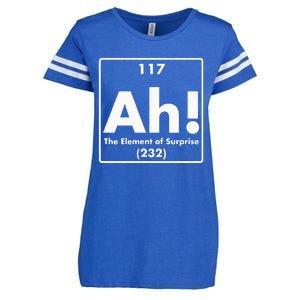 Chemist Teacher scientific Ah! The Element of Surprise Enza Ladies Jersey Football T-Shirt