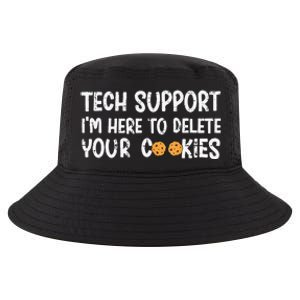 Christmas Tech Support I’M Here To Delete Your Cookies Xmas Cool Comfort Performance Bucket Hat