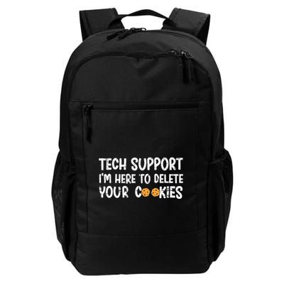 Christmas Tech Support I’M Here To Delete Your Cookies Xmas Daily Commute Backpack
