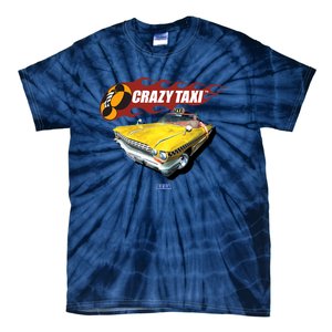 Crazy Taxi Sega Dreamcast Video Game Tie-Dye T-Shirt