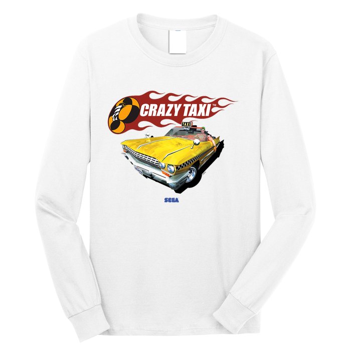 Crazy Taxi Sega Dreamcast Video Game Long Sleeve Shirt