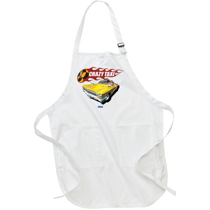 Crazy Taxi Sega Dreamcast Video Game Full-Length Apron With Pockets