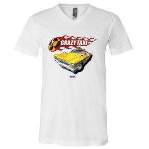 Crazy Taxi Sega Dreamcast Video Game V-Neck T-Shirt