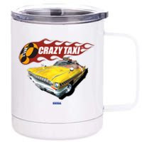 Crazy Taxi Sega Dreamcast Video Game 12 oz Stainless Steel Tumbler Cup