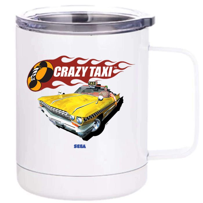 Crazy Taxi Sega Dreamcast Video Game 12 oz Stainless Steel Tumbler Cup