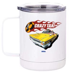 Crazy Taxi Sega Dreamcast Video Game 12 oz Stainless Steel Tumbler Cup