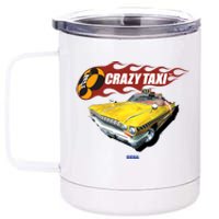 Crazy Taxi Sega Dreamcast Video Game 12 oz Stainless Steel Tumbler Cup