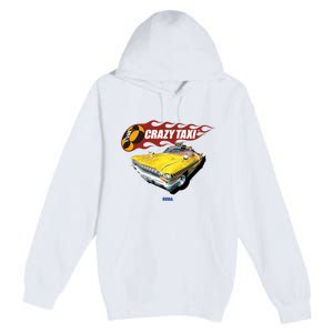 Crazy Taxi Sega Dreamcast Video Game Premium Pullover Hoodie