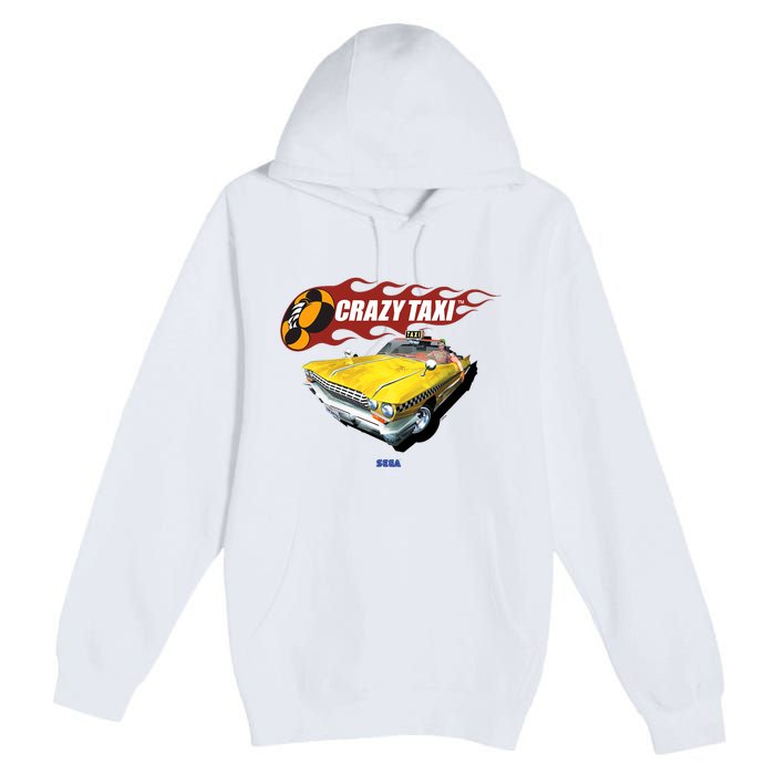 Crazy Taxi Sega Dreamcast Video Game Premium Pullover Hoodie