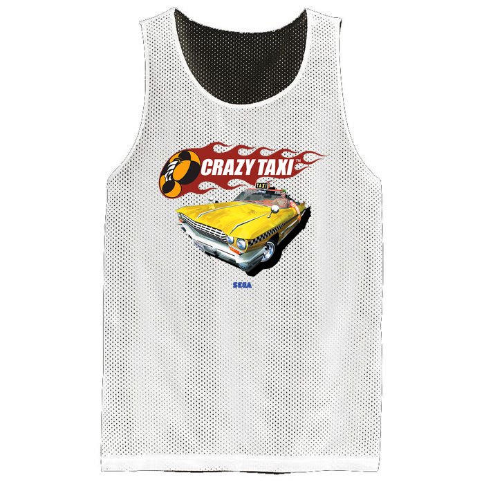 Crazy Taxi Sega Dreamcast Video Game Mesh Reversible Basketball Jersey Tank