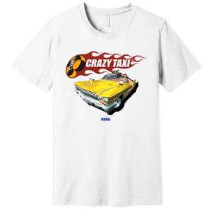 Crazy Taxi Sega Dreamcast Video Game Premium T-Shirt