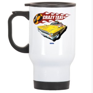 Crazy Taxi Sega Dreamcast Video Game Stainless Steel Travel Mug