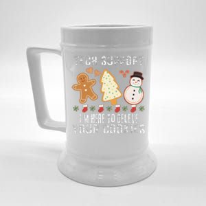 Christmas Tech Support Here To Delete Cookies Xmas Beer Stein