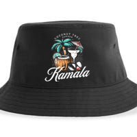 Coconut Tree Summer Vibes Sustainable Bucket Hat