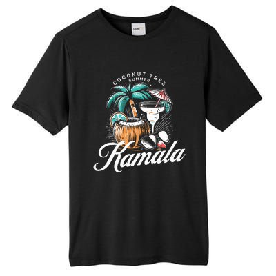 Coconut Tree Summer Vibes Tall Fusion ChromaSoft Performance T-Shirt