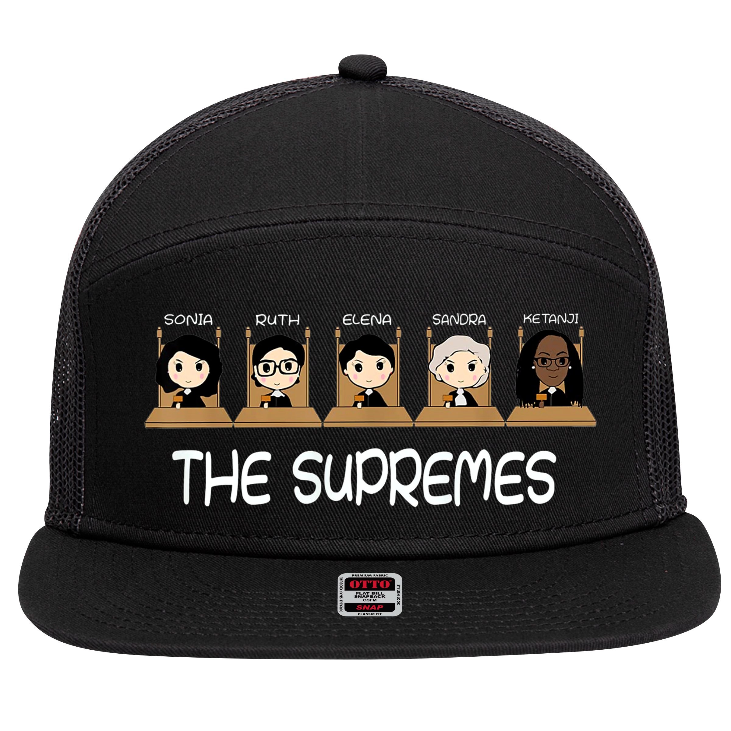 Cute The Supremes 7 Panel Mesh Trucker Snapback Hat