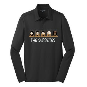 Cute The Supremes Silk Touch Performance Long Sleeve Polo