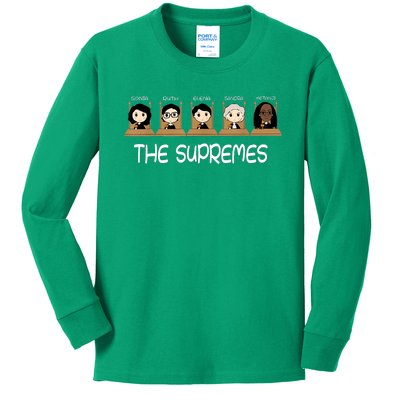 Cute The Supremes Kids Long Sleeve Shirt