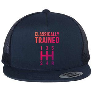 Classically Trained Stick Driver Ual Transmission Car Cute Gift Flat Bill Trucker Hat