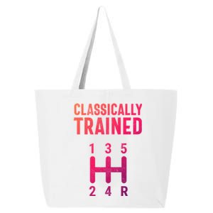 Classically Trained Stick Driver Ual Transmission Car Cute Gift 25L Jumbo Tote