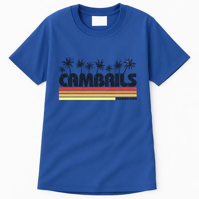 Cambrils Tarragona Spain Retro Tourism Great Gift Tall T-Shirt