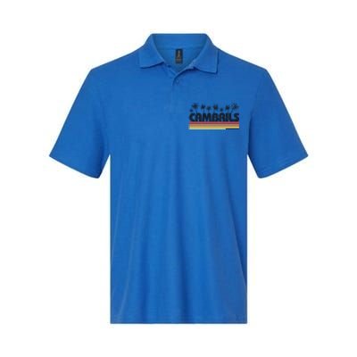 Cambrils Tarragona Spain Retro Tourism Great Gift Softstyle Adult Sport Polo