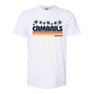 Cambrils Tarragona Spain Retro Tourism Great Gift Softstyle® CVC T-Shirt