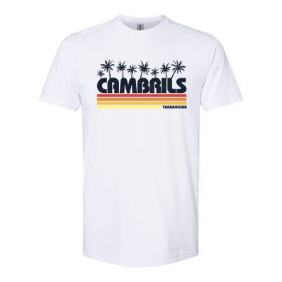 Cambrils Tarragona Spain Retro Tourism Great Gift Softstyle CVC T-Shirt