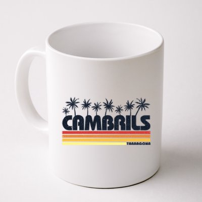 Cambrils Tarragona Spain Retro Tourism Great Gift Coffee Mug