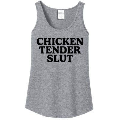 Chicken Tender Slut Ladies Essential Tank