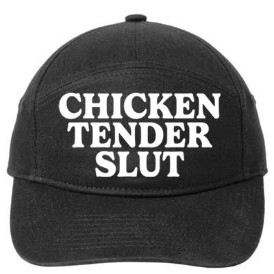 Chicken Tender Slut 7-Panel Snapback Hat